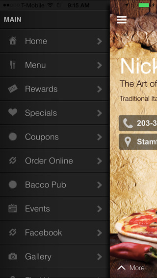 【免費生活App】Nick's Pizza-APP點子