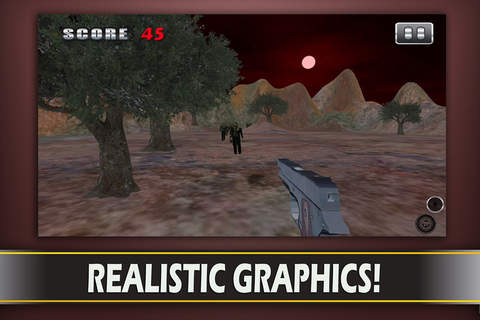 Alien Zombie Sniper Attack -  3d First Battle-field  Person Survival Shooter (FPS) Pro screenshot 2