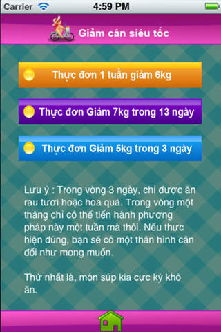 Bí Kíp Giảm Cân Free screenshot 3