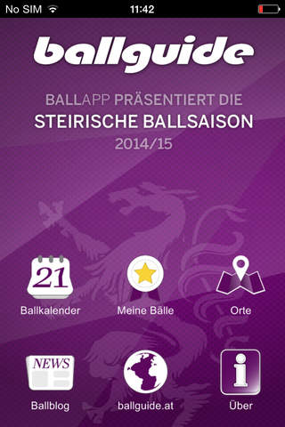 ballguide BALLAPP Steiermark screenshot 2