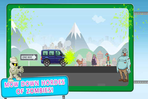 Kali Zombie Rush-The Super Violent Street Car Racing and Online Driving Survival Game screenshot 2