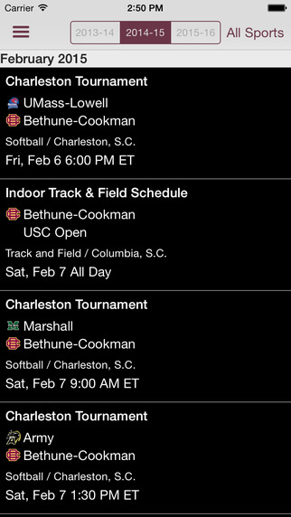 【免費運動App】Bethune-Cookman Athletics-APP點子