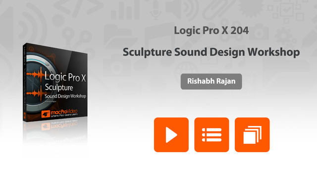 Sculpture Sound Design Workshop for Logic Pro X