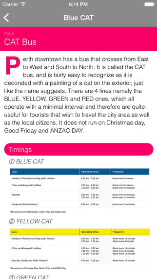 免費下載旅遊APP|Free Ride Perth - CAT Bus app開箱文|APP開箱王