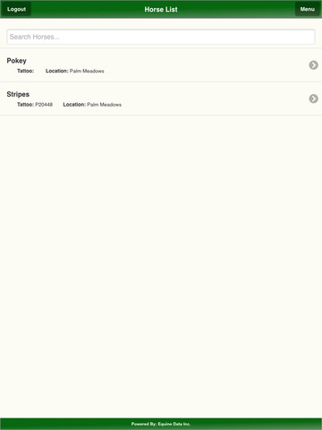 【免費生產應用App】Equine Data-APP點子