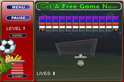 A Break the soccer block PRO  - The arcade action game screenshot 3