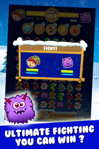 `` Big Christmas Hero Match 3 Saga Pro - Top  Multiplayer Puzzle Games screenshot 4