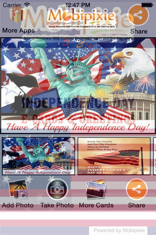 USA Independence Day eCards & Greetings screenshot 2