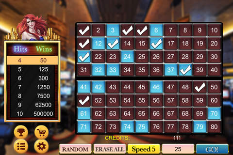 ````` 2015 ````` AAAA Keno Vegas Deluxe - Pop Sin City Casino Game FREE screenshot 2