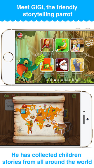 【免費書籍App】Fairy Tales with GiGi - collection of classic narrated stories for children-APP點子