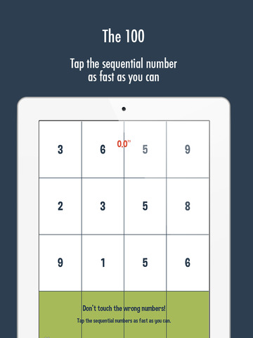 【免費遊戲App】Tap Number : Don't tap the wrong number-APP點子