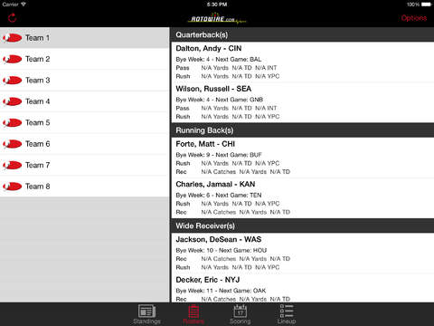 【免費運動App】RT Sports Football Manager 2014 by RotoWire-APP點子