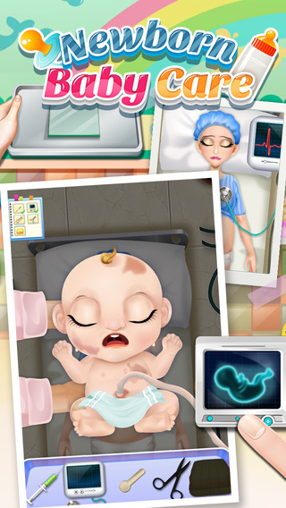 Newborn Baby Care - Mommy Kids Game