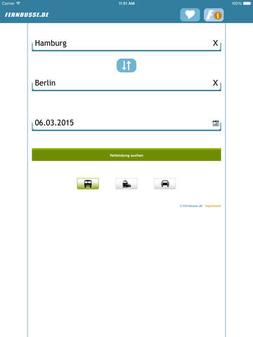 【免費交通運輸App】Fernbusse.de App-APP點子