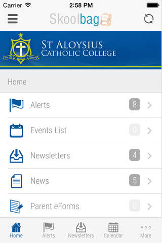 St Aloysius Catholic College - Skoolbag screenshot 2