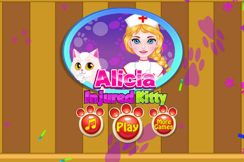 Alicia Injured Kitty Pets Care screenshot 2