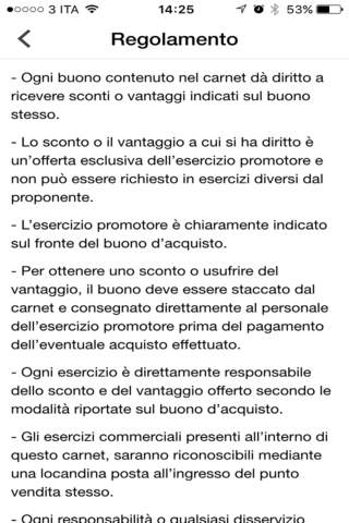 LineaPromoCard - Corato 2015 screenshot 4