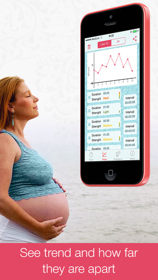 【免費健康App】Contraction Timer for Labor Contractions-APP點子