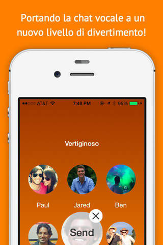 VoiceMe - Send awesome voice notes to your friends with cool sound filters! screenshot 3