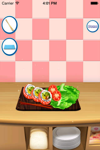 sushi maker - Japanese dish screenshot 3