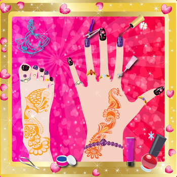 Princess Manicure & Pedicure - Nail art design and dress up salon game LOGO-APP點子