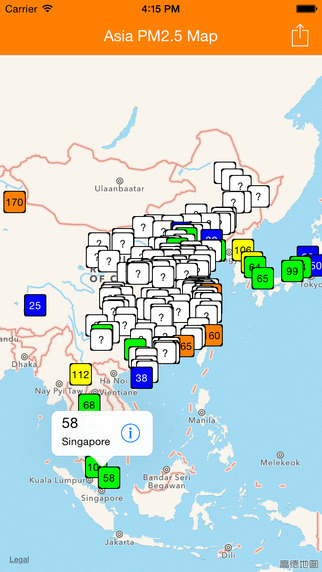 Air Quality Index Map