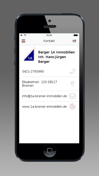 【免費生活App】Berger 1A Immobilien-APP點子