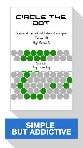 【免費遊戲App】Circle The Dot - Surround the Red Dot Before It Escapes-APP點子