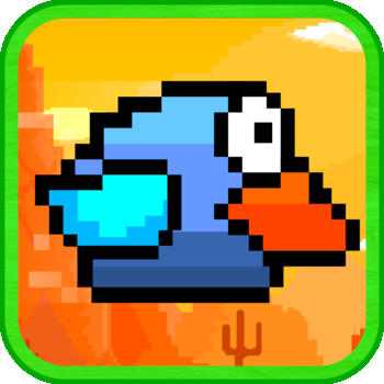 The Fatty Blue Flappy  - Collection of Bird Games LOGO-APP點子