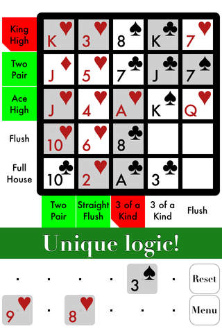 Pokergreen Puzzles: "The Next Sudoku" screenshot 3