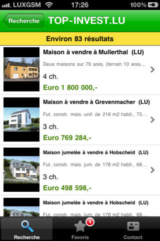 IMMOBILIERE TOP-INVEST LUXEMBOURG screenshot 2