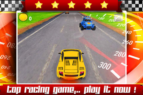 `` Airborne Legends Racer 3D `` - Use your mad skill racing to get the coins on the epic road screenshot 2