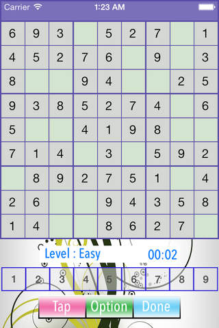 Sudoku Tapz screenshot 2