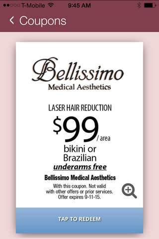 Bellissimo Medical Aesthetics screenshot 3