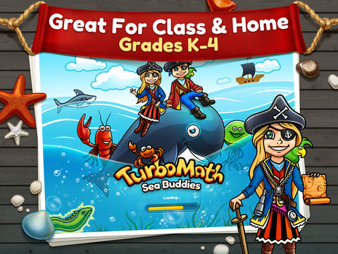 Turbo Math - Pirate Challenge Game: Educational App For Kindergarten, First, Second, Third and Fourth Grade Kids screenshot 2