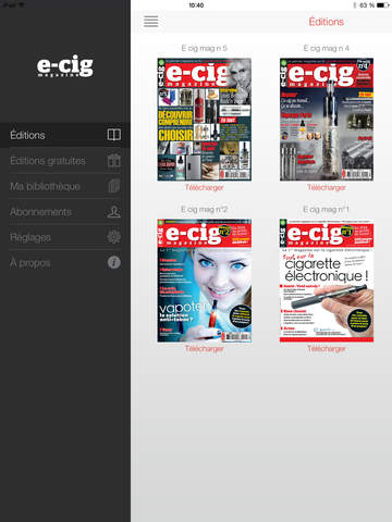 【免費書籍App】E-Cig Mag-APP點子