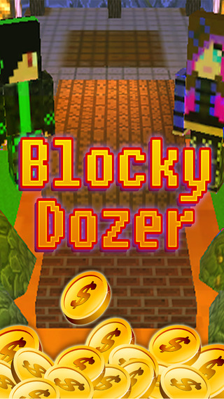 Blocky Dozer - 8-Bit Coin and Skins Mine Mini Game: Pocket Edition