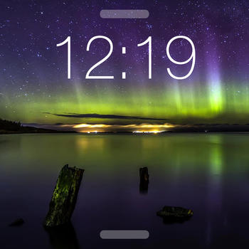 Cool Night Light HD Wallpaper & Background : Cool Lock Screens With Photo Frame LOGO-APP點子