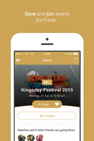 Mingel - Find events you'll love screenshot 4