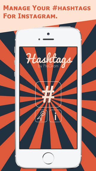 Hashtags by PreGram - Your Hashtag Manager for Instagram