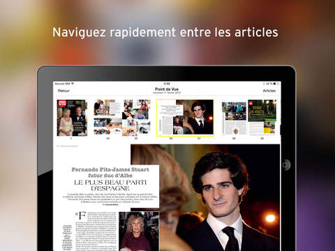 【免費娛樂App】Point de vue - Magazine : L'actualité glamour des têtes couronnées-APP點子