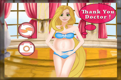 Pregnant Rapunzel Doctor Care - Free Game For Kids And Adults screenshot 4