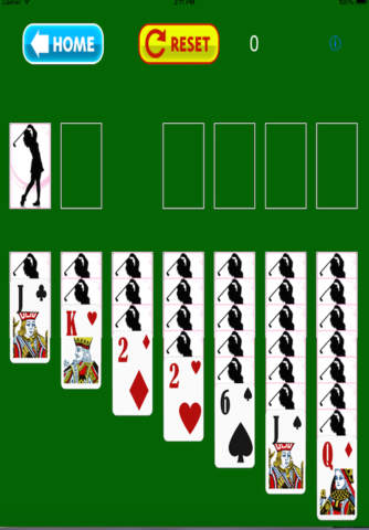 Fun Easy Fairway Solitaire Classic Playing Cards HD screenshot 2