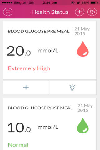 Healthy.SG Lite (Health, Fitness and Wellness Tracker) screenshot 2