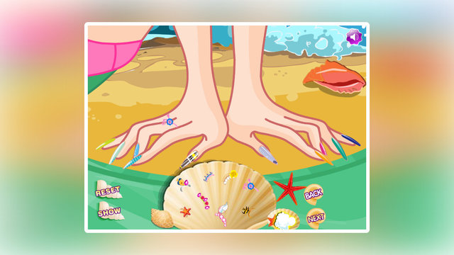 【免費遊戲App】Mermaid Nail Saloon-APP點子