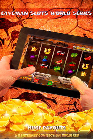 Caveman Slots World Series - FREE Slot Game Spin for Win screenshot 2