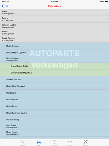 【免費書籍App】Autoparts for Volkswagen VW-APP點子