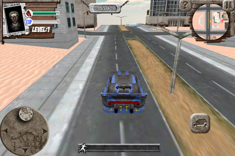 Mad Car Crazy Road screenshot 2