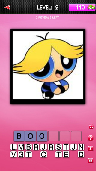 Guess Game for Powerpuff Girls Unofficial Free App