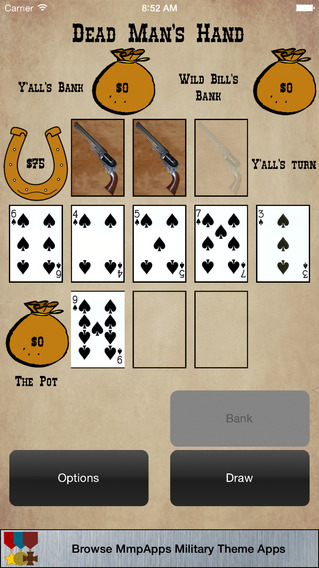 【免費遊戲App】Dead Man's Hand - Wild West Poker Game-APP點子